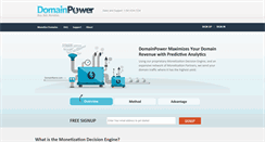 Desktop Screenshot of domainpower.com